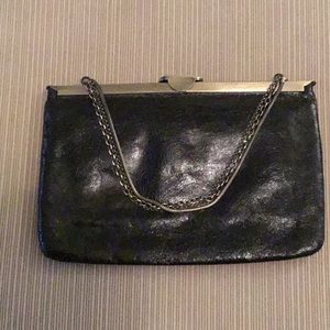 Hobo leather clutch